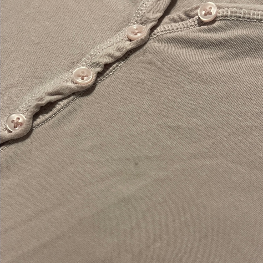 SKIMS VINTAGE HENLEY T SHIRT - Picture 3 of 5